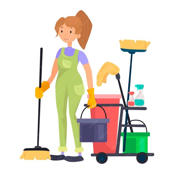 уборщица иконка