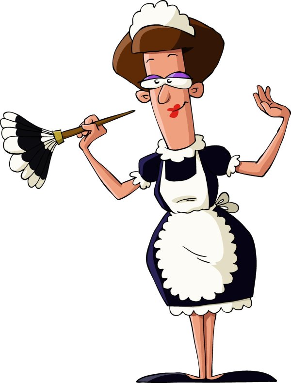 горничные мультяшные