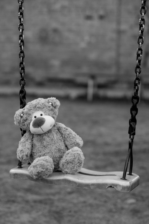 брошенный мишка