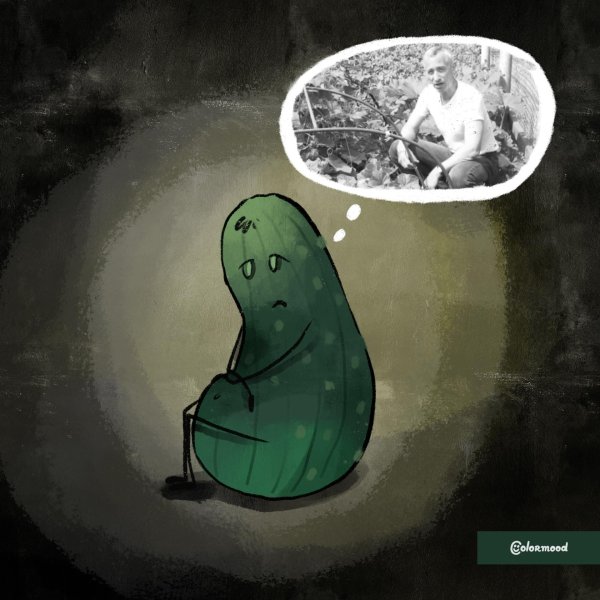 человек огурец