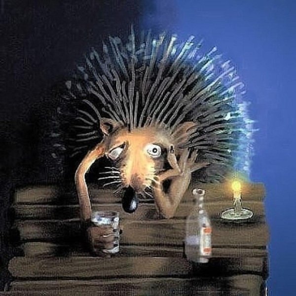пьяные ежики
