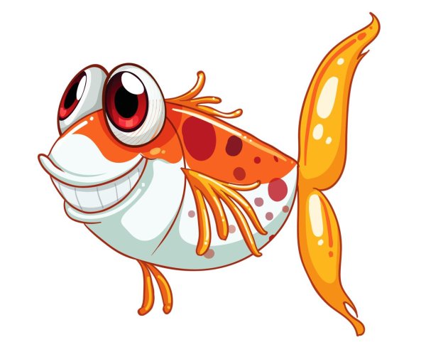 мультяшные рыбки