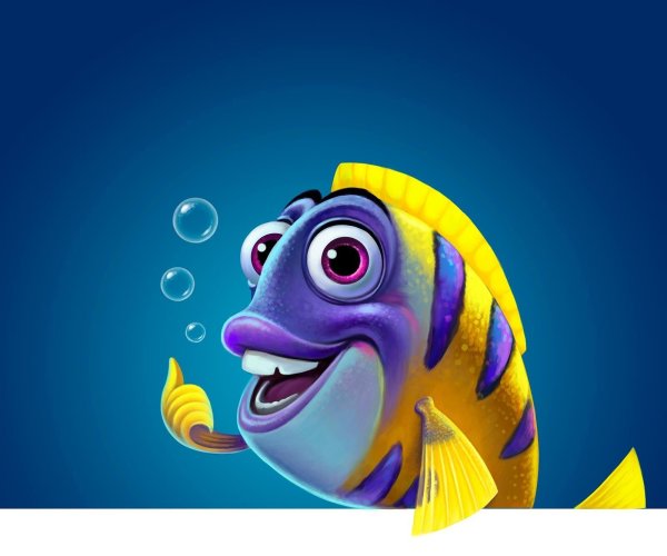 счастливая рыбка