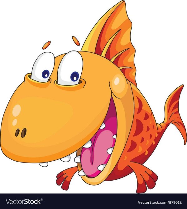 мультяшные рыбки