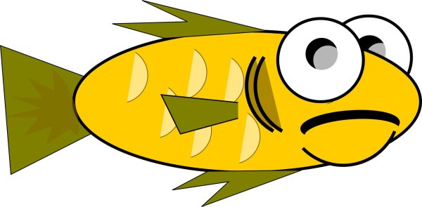 мультяшные рыбки