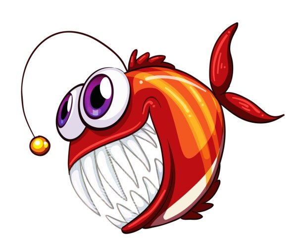 мультяшные рыбки