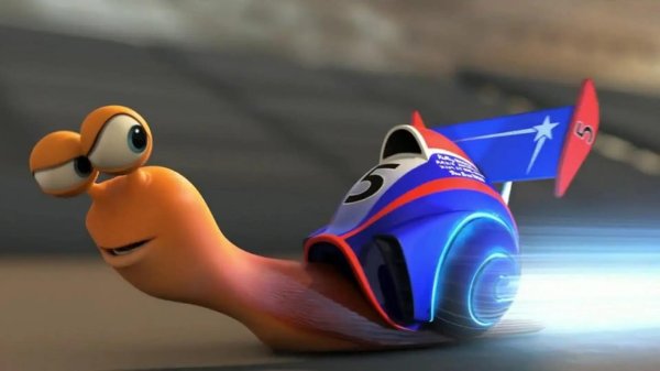 турбо мультик про улитку