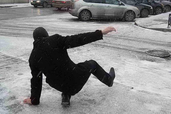 гололед приколы