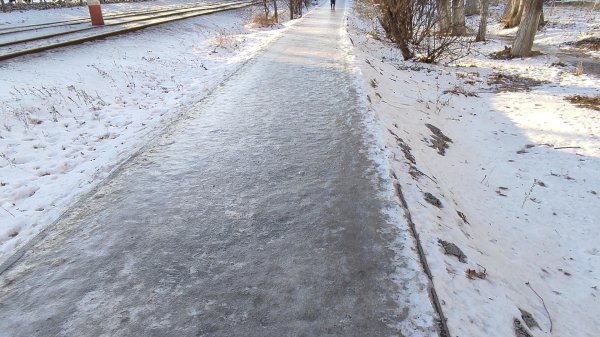 гололедица на дорогах