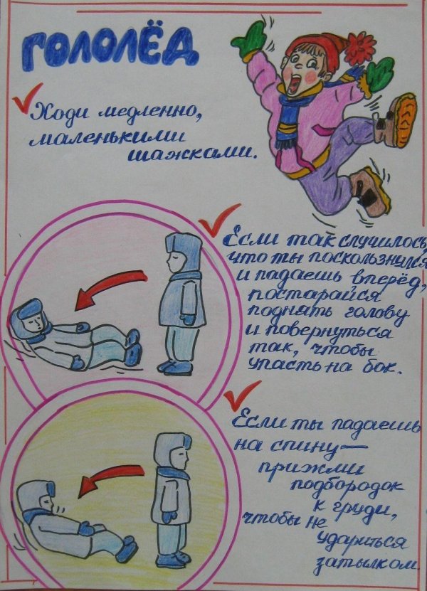 безопасность детей в зимний период