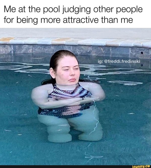 бассейн мем