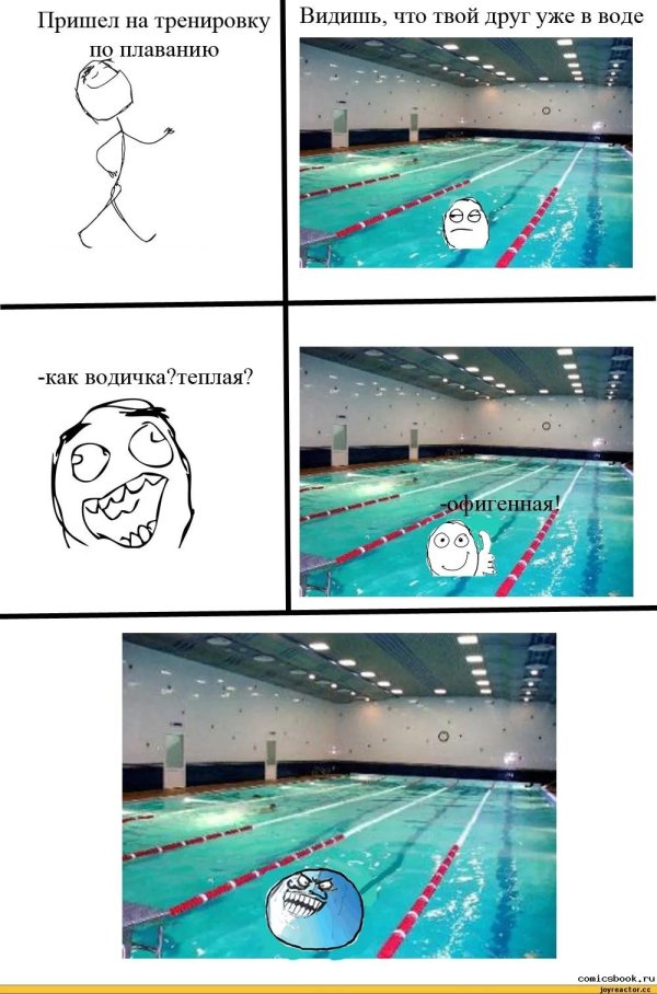 плавание спортивное