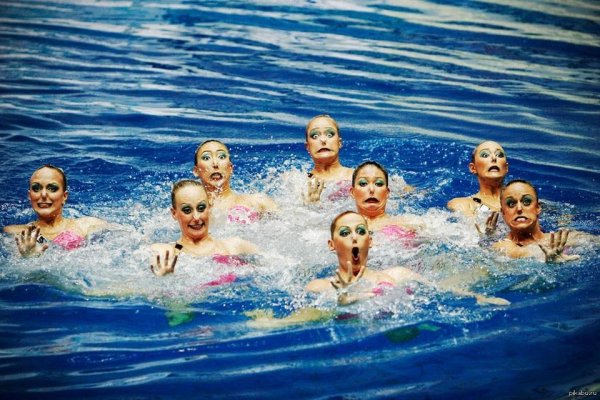 плавание синхронное