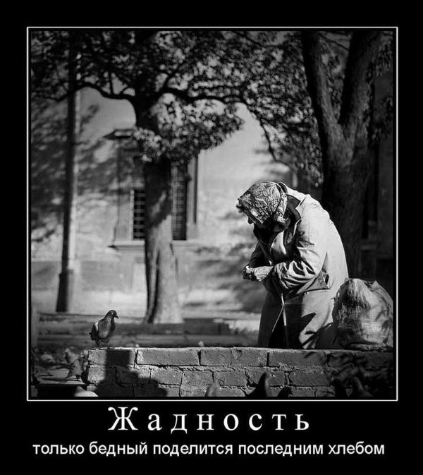 жадные люди