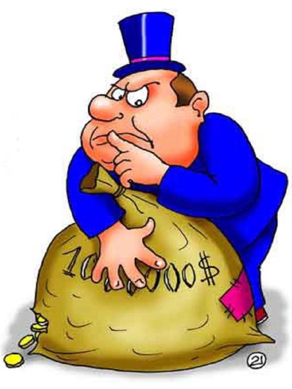 буржуй карикатура