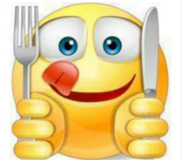 смайлик голодный