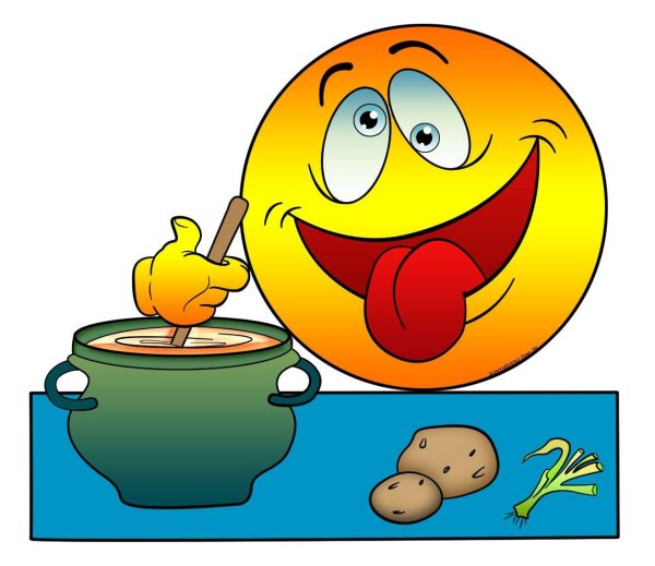 смайлики приятного аппетита