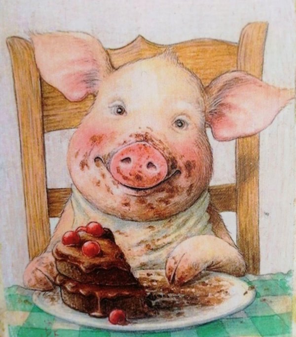 рисунки свиньи