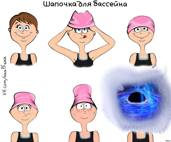 шапочки для бассейна прикольные