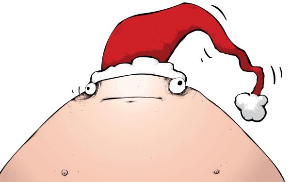 смешная новогодняя аватарка