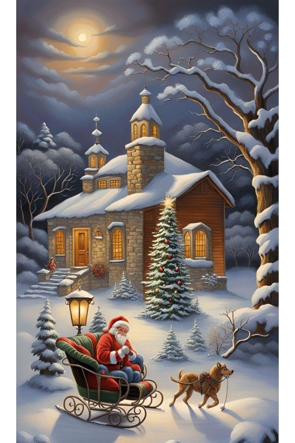 рождественская картина