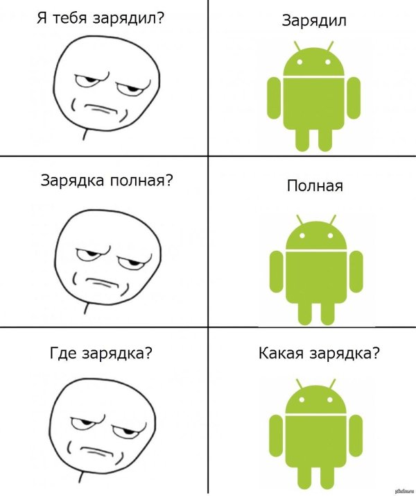 шутки про андроид