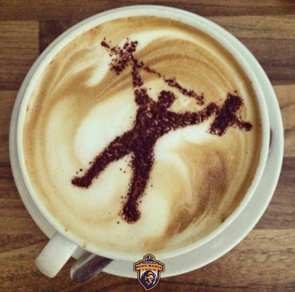 рисунки на кофе