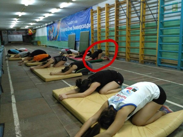 урок гимнастики