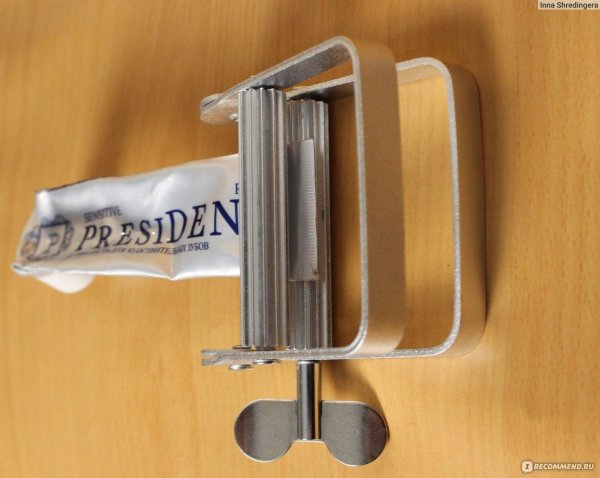 выдавливатель для зубной пасты металлический