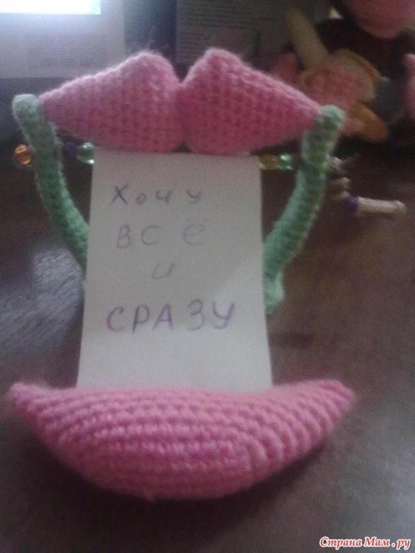 валентинки крючком