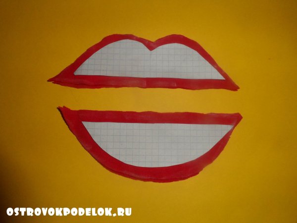 губы раскраска