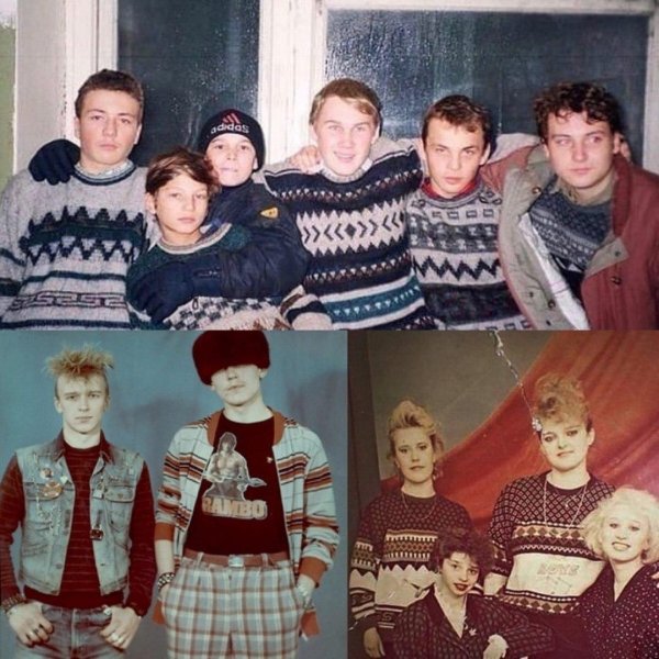 лихие 90е мода