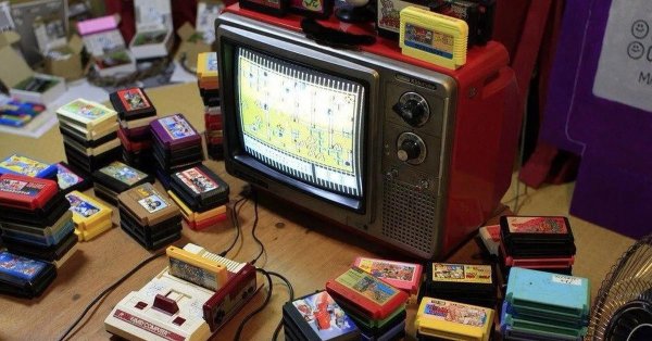 приставка денди