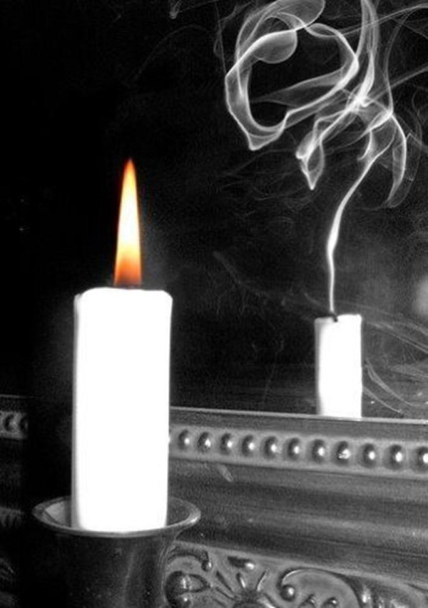 дым свечи
