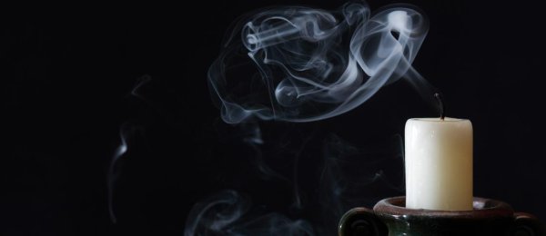 дым свечи