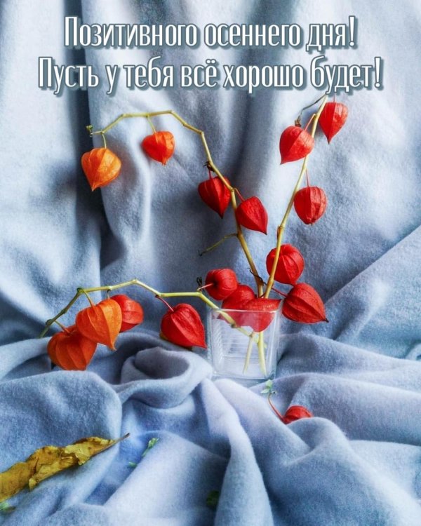 доброго утра осеннего