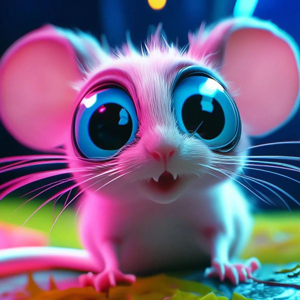 мышка красивая