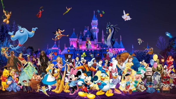 уолт дисней диснейленд