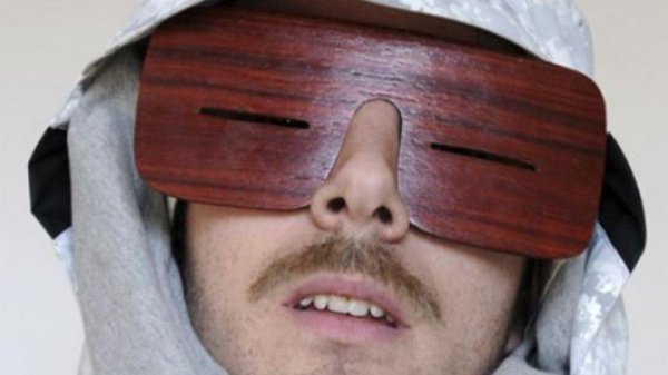 деревянные очки