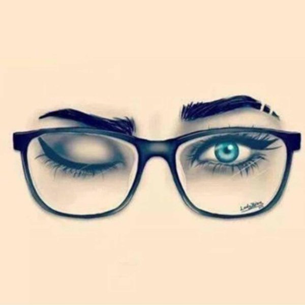 глаза в очках