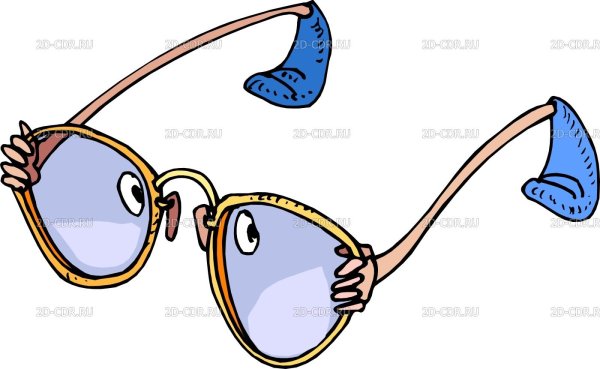 очки иллюстрация