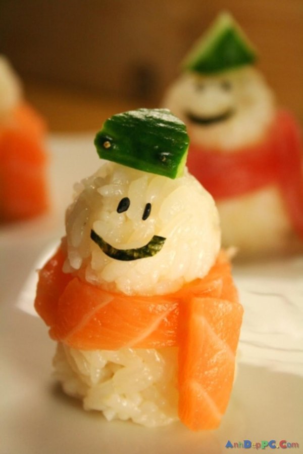 японские онигири