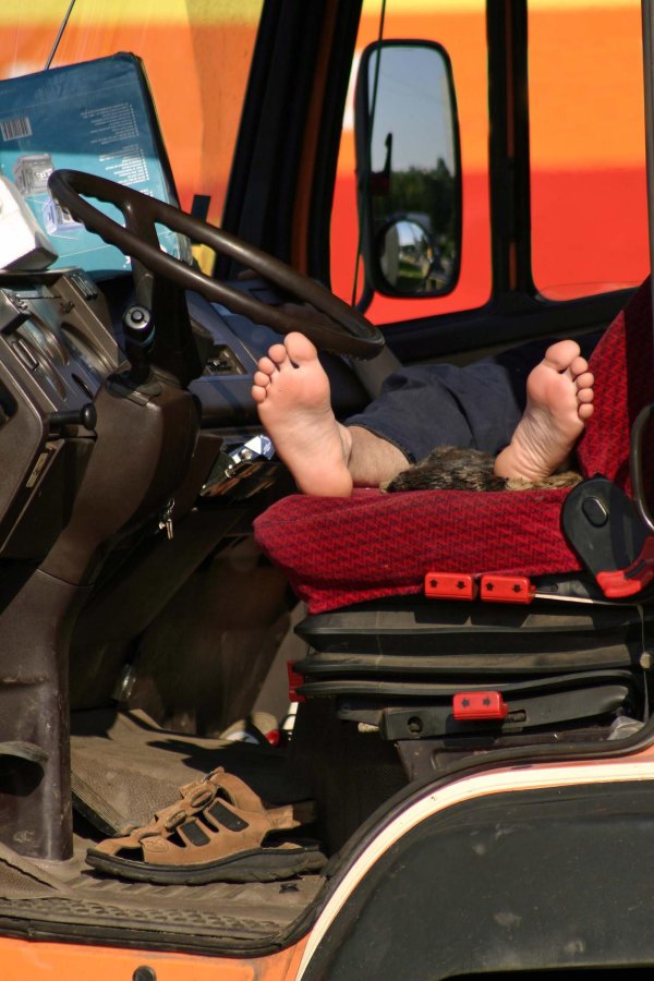 водитель фуры