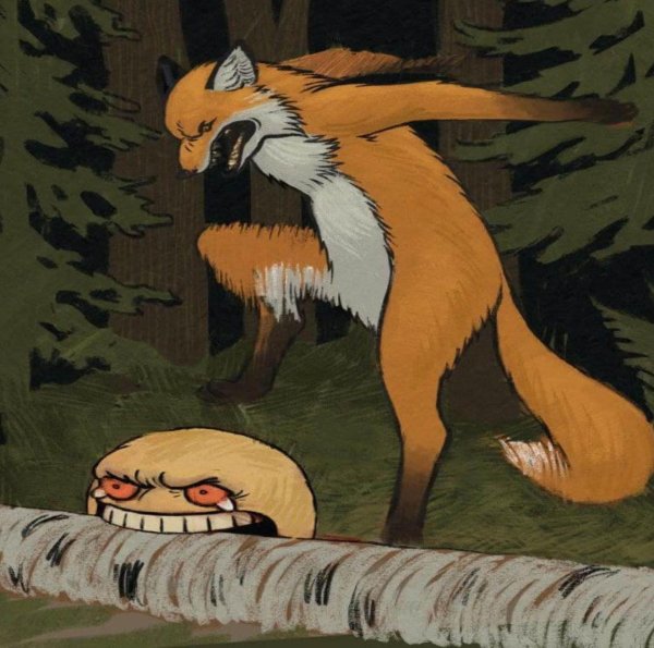 лиса арт