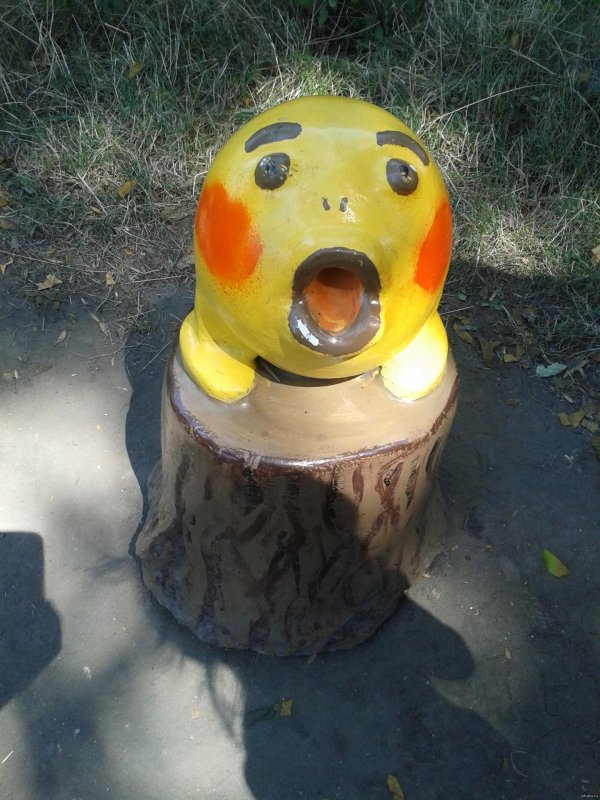 забавный колобок