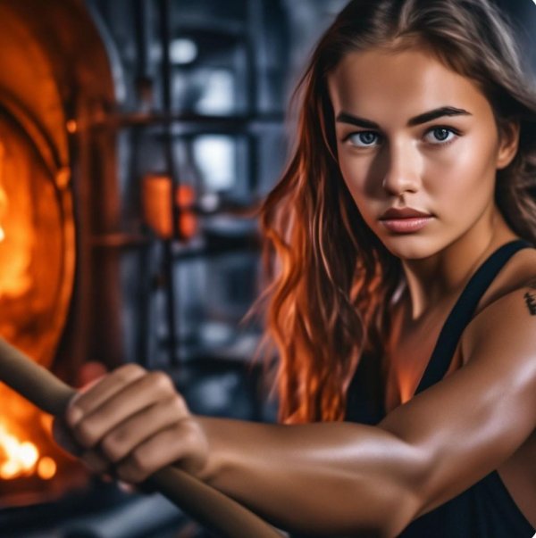 красива девушка