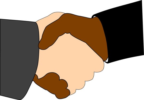 рукопожатие клипарт
