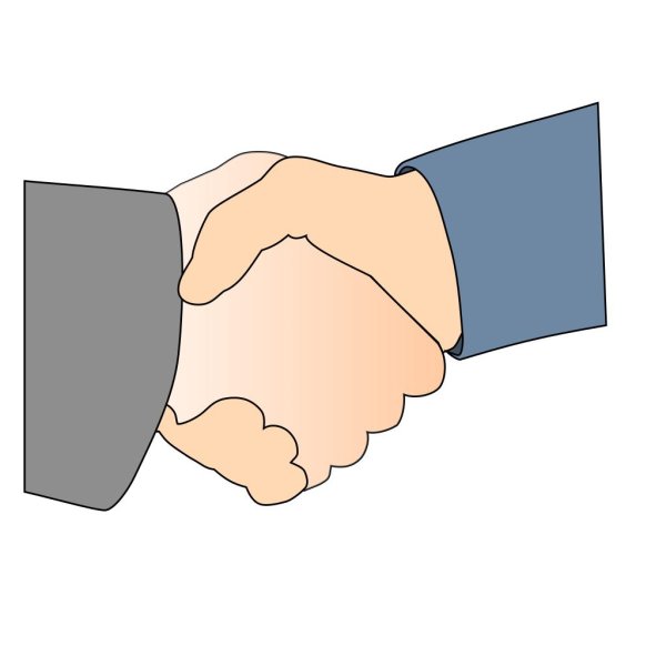рукопожатие клипарт