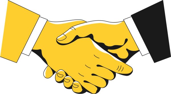 значок рукопожатие