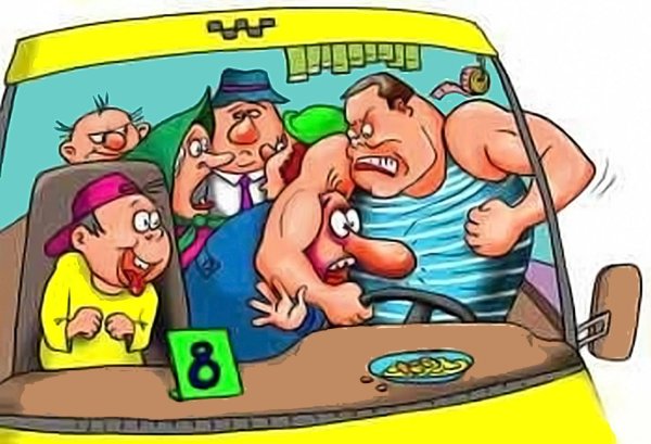 карикатура автомобиль